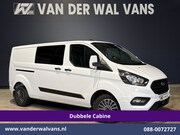 Ford Transit Custom - 2.0 TDCI 130pk L2H1 Dubbele Cabine Euro6 Airco | 6-Zits | LE