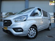 Ford Transit Custom - 320 2.0 TDCI L2, Limited, DC, Dubbel Cabine, LED, 2x schuifd