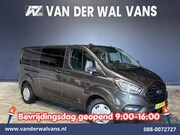 Ford Transit Custom - 2.0 TDCI 170pk L2H1 Dubbele Cabine Euro6 Airco | 5-Zits | 2x