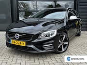 Volvo V60 - 2.0 190 PK T4 R-Design | TREKHAAK| SCHUIF-/KANTELDAK| LEDER|