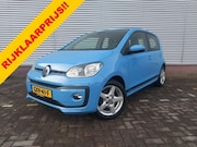 Volkswagen Up! - 1.0 BMT take up, airco , lane assist, cruisecontrol, stoelve