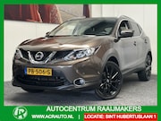 Nissan Qashqai - 1.2 BUSINESS EDITION PANORAMADAK LMV 19 INCH ZWART VOL LEDER