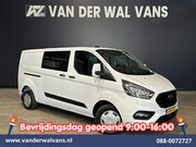 Ford Transit Custom - 2.0 TDCI 130pk L2H1 Dubbele Cabine Euro6 Airco | 5-Zits | Na