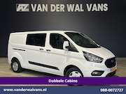 Ford Transit Custom - 2.0 TDCI L2H1 Dubbele Cabine Inrichting Euro6 Airco | 6-Zits