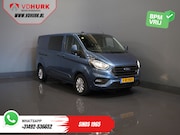 Ford Transit Custom - 2.0 TDCI 170 pk Aut. L2 DC Dubbel Cabine 2xSchuifdeur/ Carpl