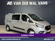 Ford Transit Custom - 2.0 TDCI 131pk L2H1 Dubbele Cabine Euro6 Airco | 6-Zits | Ca