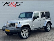 Jeep Wrangler - Unlimited 3.8 Sahara Cabrio Automaat 4 Deurs Airco Cruise Co