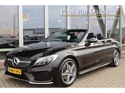Mercedes-Benz C-klasse - Cabriolet C180 156PK 9G-TRONIC AMG LINE Navi | Leer | Airscr