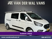 Ford Transit Custom - 2.0 TDCI 130pk L2H1 Dubbele Cabine Euro6 inrichting | Airco 