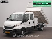 Iveco Daily - 35C16 3.0 160PK Kipper Dubbele Cabine 3, 5t Trekhaak Dubbell
