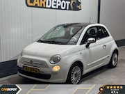 Fiat 500 - 1.2 Lounge Zeer Netjes.Airco Pano