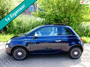 Fiat 500 - 1.2i 4-Cilinder 1e eig. RIVA Clima Cruise Leder Navi Schuifd
