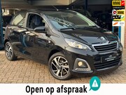 Peugeot 108 - 1.0 e-VTi Allure 2019 Zwart NAVI CLIMA LM NAP