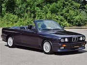 BMW M3 - cabrio E30 macaoblauw 144000 km zwart leder airco