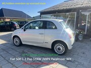 Fiat 500 - 1.2 Pop Parelmoer Créme Airco Zéér Zuinig