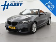 BMW 2-serie - Cabrio 218i AUT. M-SPORT HIGH EXECUTIVE + LEDER SPORTINTERIE