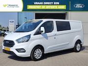 Ford Transit Custom - 2.0 TDCi 130PK 300 L2H1 Limited Dubbele Cabine | LENTEDEALS|