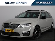 Skoda Octavia - Combi 2.0 TSI RS 221pk | Glazen schuif-kanteldak | Leer |