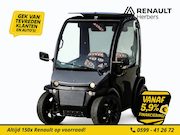 Estrima Biro - Brommobiel Limited Edition LEER / ZWART OP ZWART / LICHTMETA