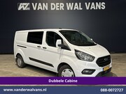 Ford Transit Custom - 2.0 TDCI 130pk L2H1 Dubbele Cabine Euro6 Airco | 6-Zits | Ca