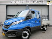 Iveco Daily - 40C18 3.0, 180pk, Euro 6, DC, Openlaadbak, Oprijwagen, Oprij