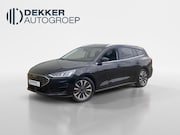 Ford Focus - 1.0 EcoBoost Hybrid 155pk Automaat TitaniumX Wagon Groot Nav