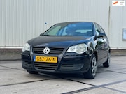 Volkswagen Polo - 1.2-12V Trendline 2007 5drs Airco/Cruise Zwart