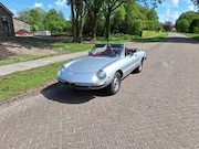 Alfa Romeo Spider - 1600 coda tronca (1979) zilver/rood, gerestaureerd