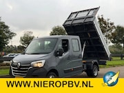 Renault Master - 2.3DCI Dubbelcabine 6Pers Kipper Airco Navi 165PK 75, 000KM
