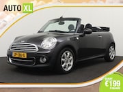 MINI Cooper - Cabrio 1.6 123 PK Chili Climate Leder Navi