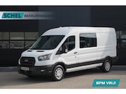 Ford Transit - 350 2.0 TDCI L3H2 Trend DC 165pk - 6 Zits - Trekhaak - Cruis