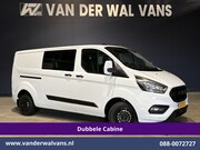 Ford Transit Custom - 2.0 TDCI 131pk L2H1 Dubbele Cabine Euro6 Airco | 6-Zits | Na