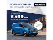 Ford Transit Courier - Limited 44 kWh | VANAF 0, 99% RENTE | 293 KM ACTIERADIUS | L