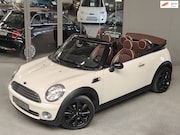 MINI Cabrio - 1.6 Cooper Pepper Bruin Leder 100% dealer onderhouden