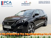 Peugeot 5008 - 130 Pk Benzine 5-Persoons Luxe Allure Zwart KGJ-73-X * Trekh