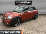 MINI Cooper - Cabrio 1.6 Chili Automaat | Stoelverwarming | Leer | Harman/