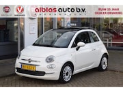 Fiat 500 - 80pk Turbo Lounge |Open dak|Leer|Nav