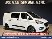 Ford Transit Custom - 2.0 TDCI 131pk L2H1 Dubbele Cabine Euro6 inrichting Airco | 