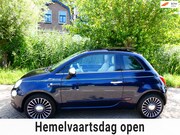 Fiat 500 - 1.2i 4-Cilinder 1e eig. RIVA Clima Cruise Leder Navi Schuifd