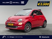 Fiat 500C - Cabrio RED 1.0 Hybrid 70pk | CLIMA | NAVI | PARKEERHULP | CR