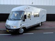 Hymer B 624 - Hefbed vast bed Automaat ,Trekhaak