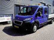 Peugeot Boxer - 2.0 Blue HDi 163pk Dubbel Cabine Open Laadbak L4