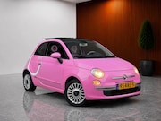 Fiat 500 - 1.2 Rosa AUTOMAAT! (SCHUIF/KANTEL PANORAMADAK, , ELEKT RAMEN