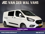 Ford Transit Custom - 2.0 TDCI 131pk L2H1 Dubbele Cabine Euro6 Airco | 6-Zits | Cr