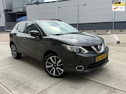 Nissan Qashqai - 1.2 Tekna AUTOMAAT 1e Eigenaar GLAS DAK 360 Camera LEER NEW