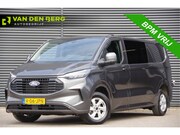 Ford Transit Custom - 300 2.0 TDCI L2 Limited DC-5P, LED, KEYLESS, STOELVERWARMING