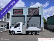 Renault Master - Euro 6 T35 2.3 DCI Open laadbak Hydraulische Kraan Pick up E