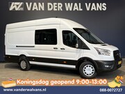 Ford Transit - 2.0 TDCI 170pk L4H3 Dubbele Cabine Euro6 Airco | 6-zits | Ca