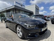 BMW 4-serie - Cabrio 420i M-sport Trekhaak | Leer | Memory | Windscherm | 