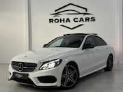 Mercedes-Benz C-klasse - 180 Business Solution AMG *Stoelverwarming*Bluetooth*Pano*Le